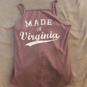 A made in Virginia shirt from rue 21